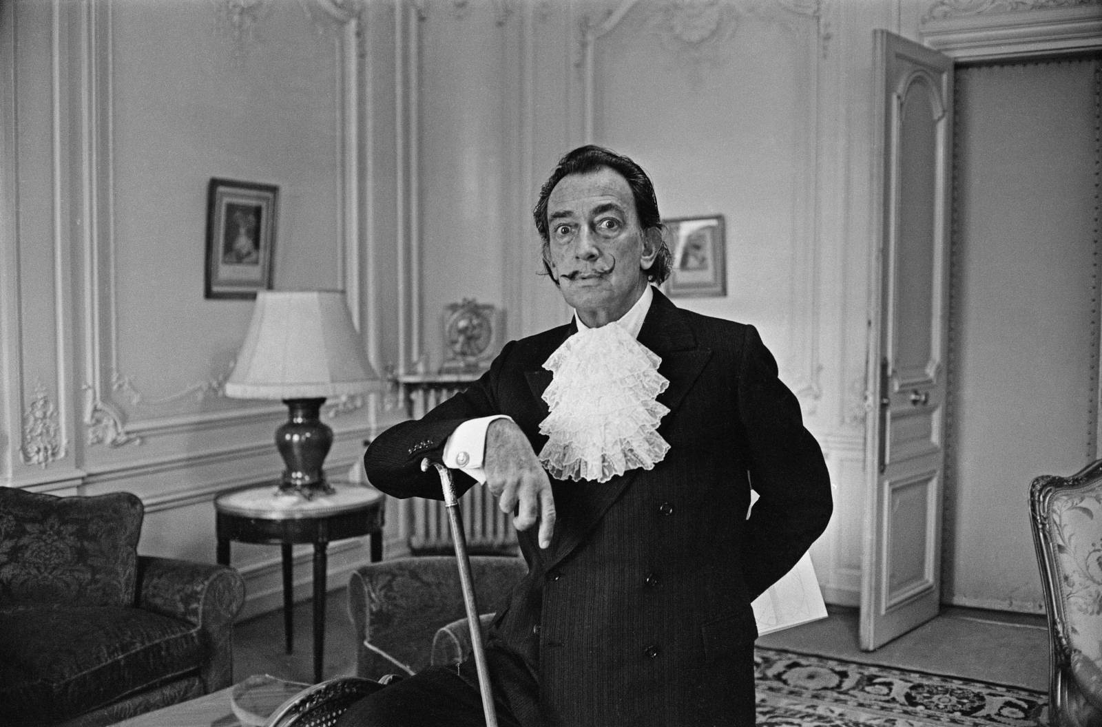 Salvador Dalí (Fot. Getty Images)