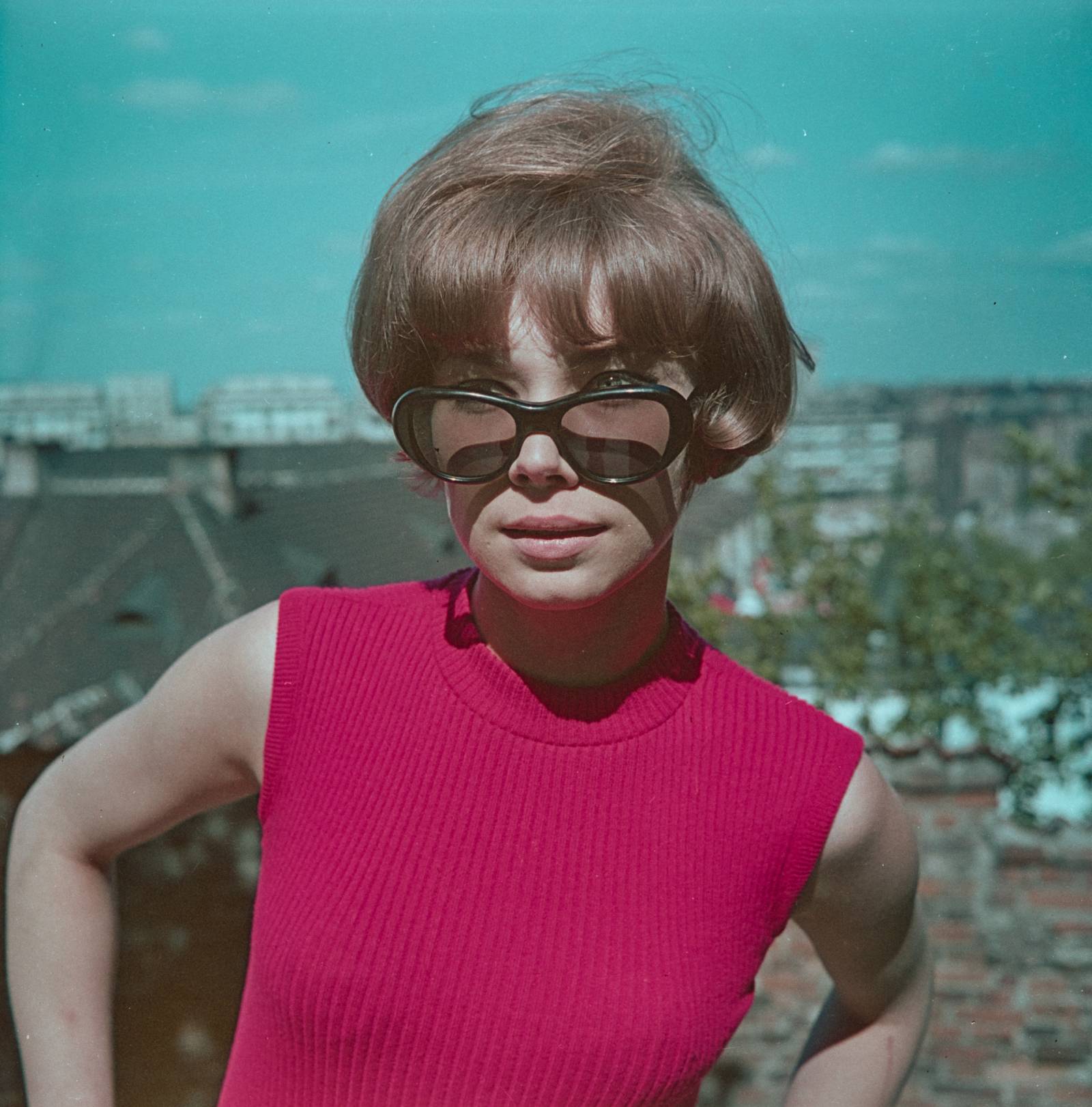 Kampania reklamowa okularów, lata 70. @Christopher Grabowski / FAF