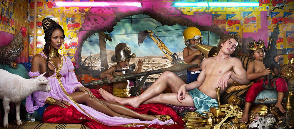 Rape of Africa, 2009, (Fot. David LaChapelle)