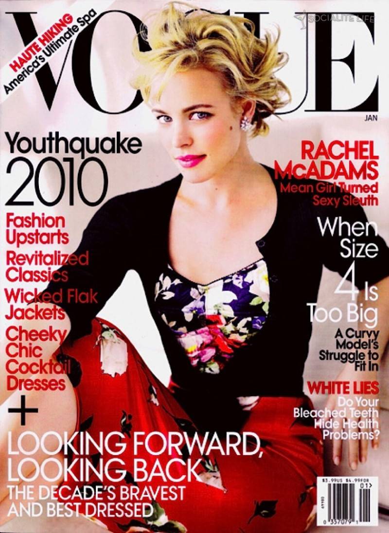 Okładka amerykańskiego Voguea na styczeń 2010