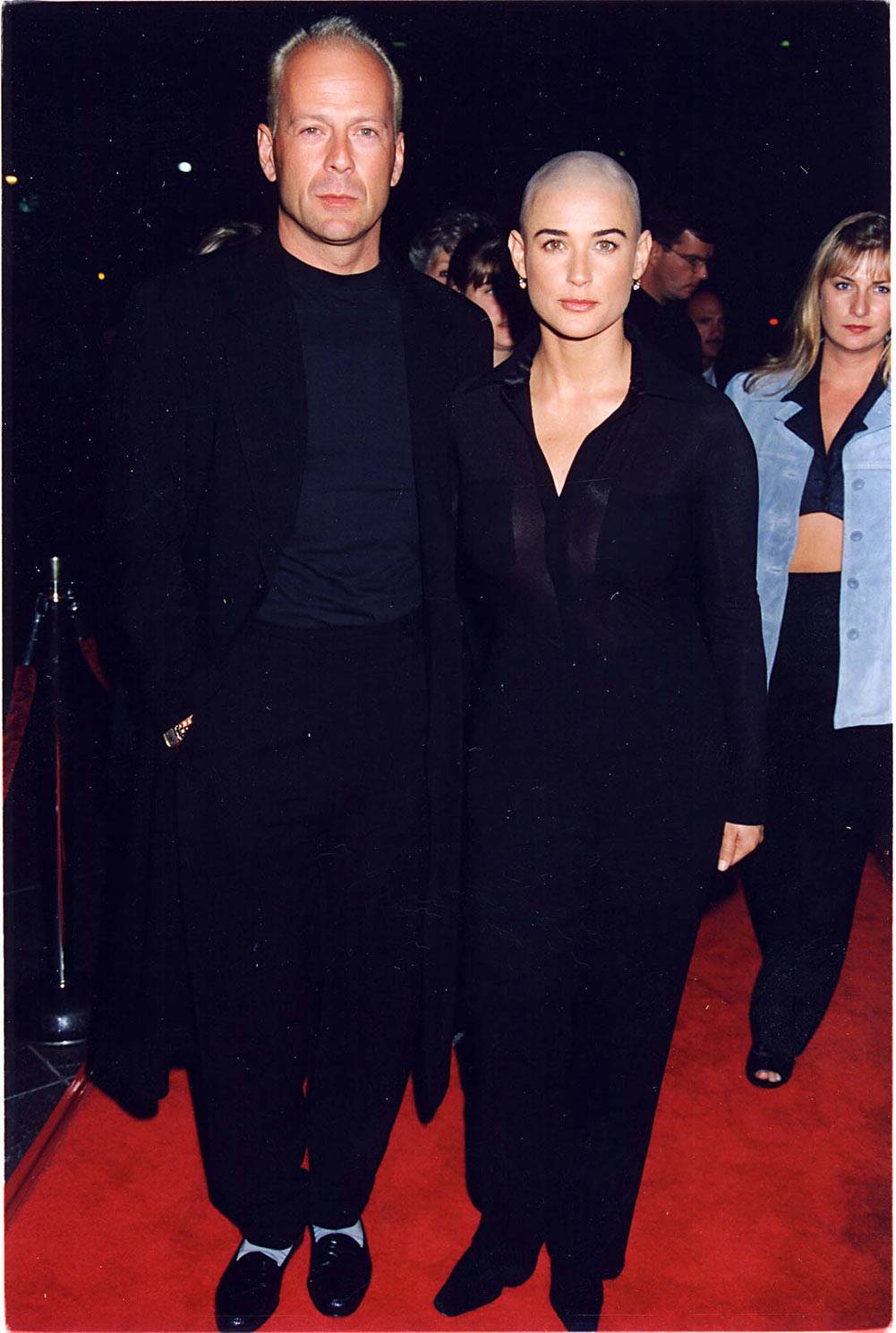 Bruce Willis i Demi Moore, 1996 r. (Fot. Getty Images)