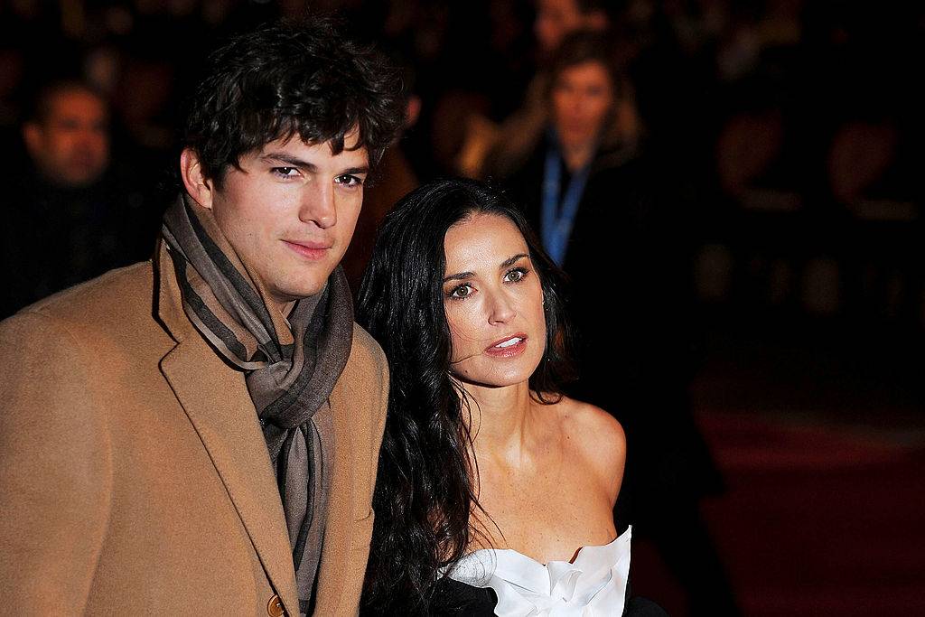 Ashton Kutcher i Demi Moore, 2011 r. (Fot. Getty Images)