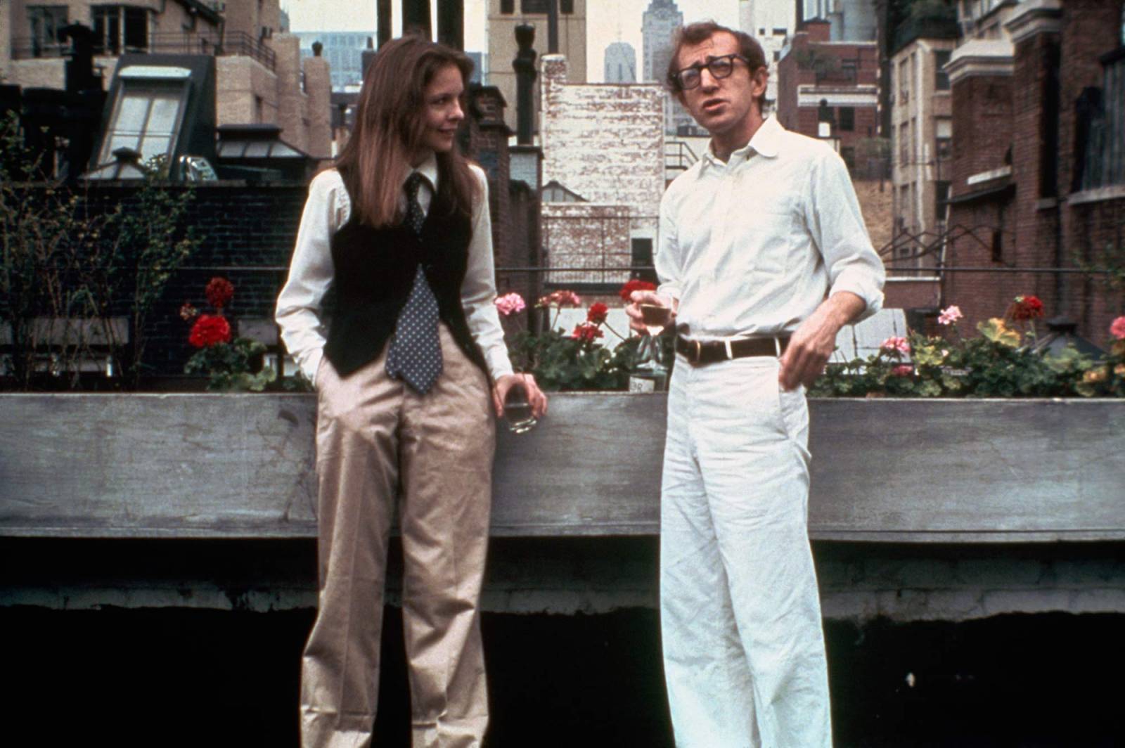 Diane Keaton i Woody Allen w „Annie Hall” (Fot. Getty Images)
