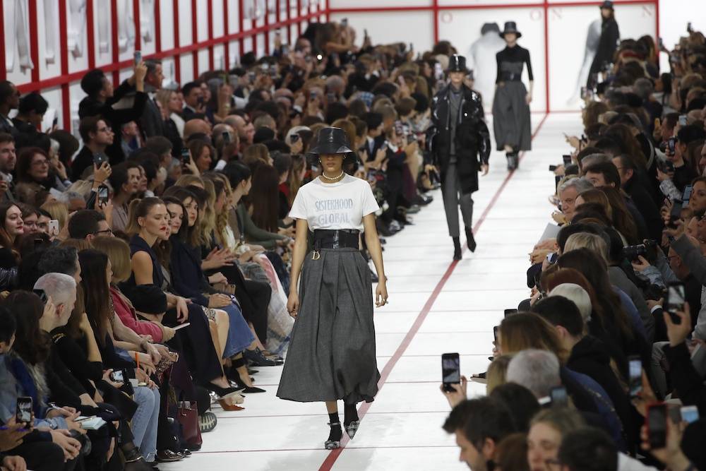 Pokaz marki Dior (Fot. AP/Associated Press/East News)