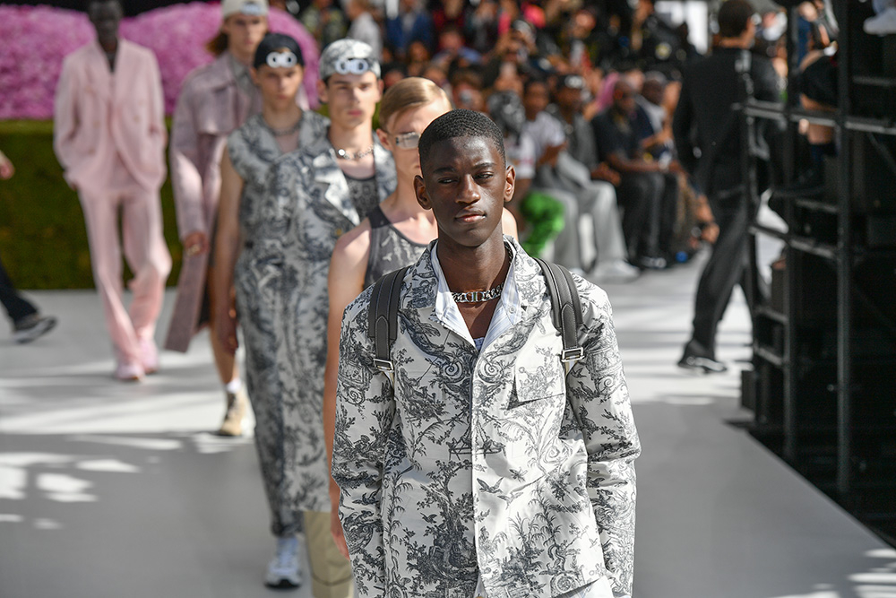 Pokaz kolekcji Dior Homme wiosna-lato 2019 (Fot. Getty Images)