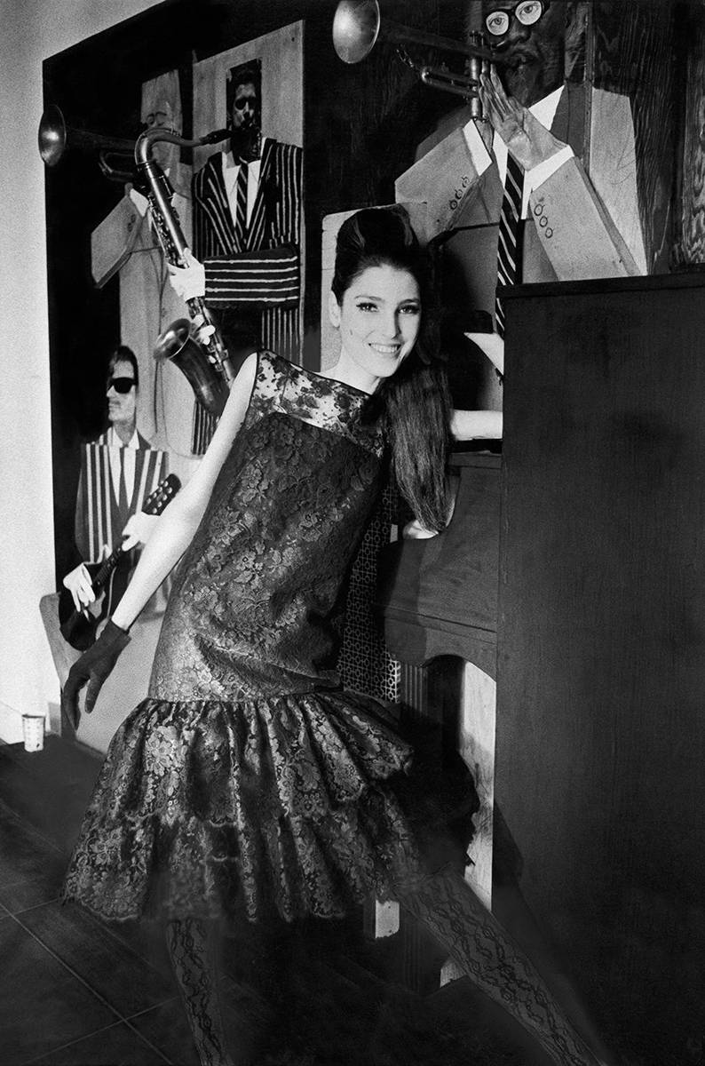 Benedetta Barzini na łamach Voguea, 1964 rok