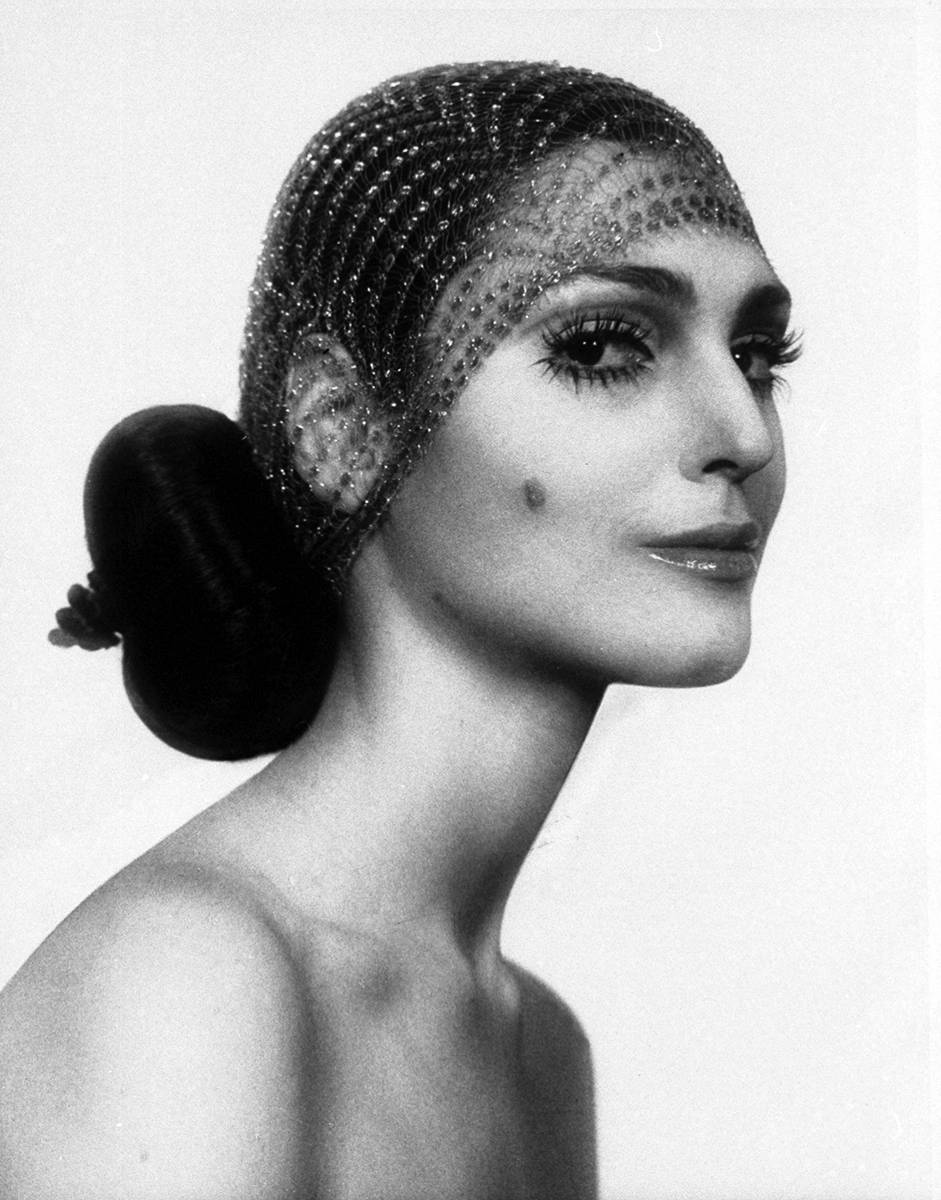Benedetta Barzini na łamach Voguea, 1970 rok