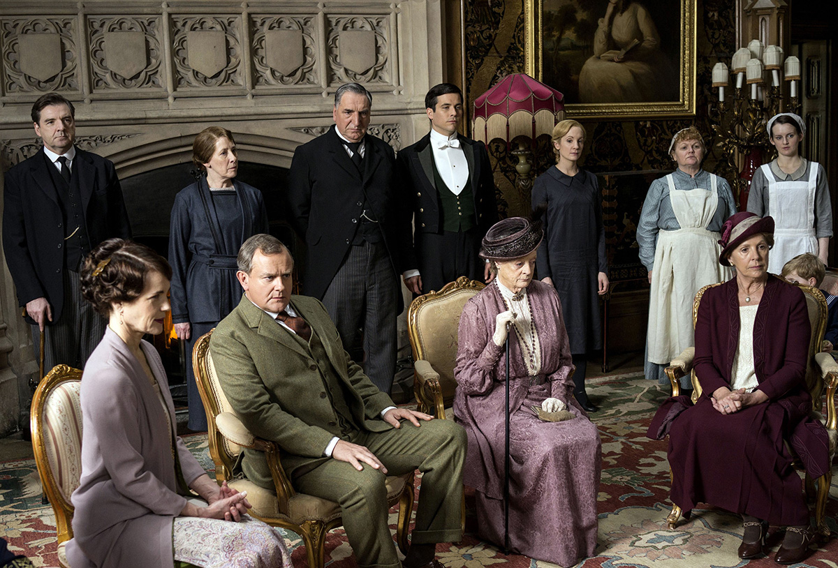 Kadr z serialu Downton Abbey