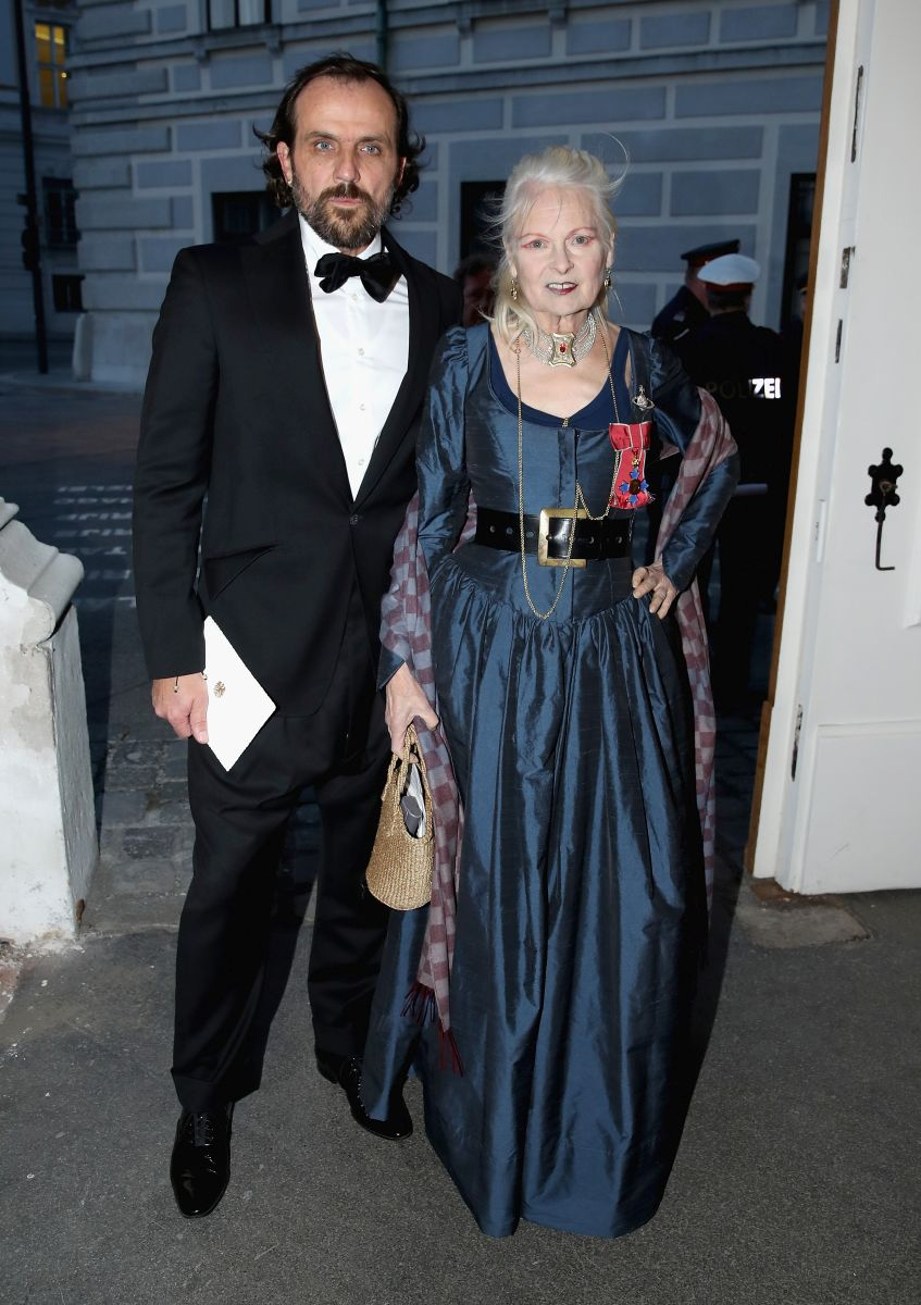 Vivienne Westwood i Andreas Kronthaler (Fot. Chris Jackson / Getty Images)