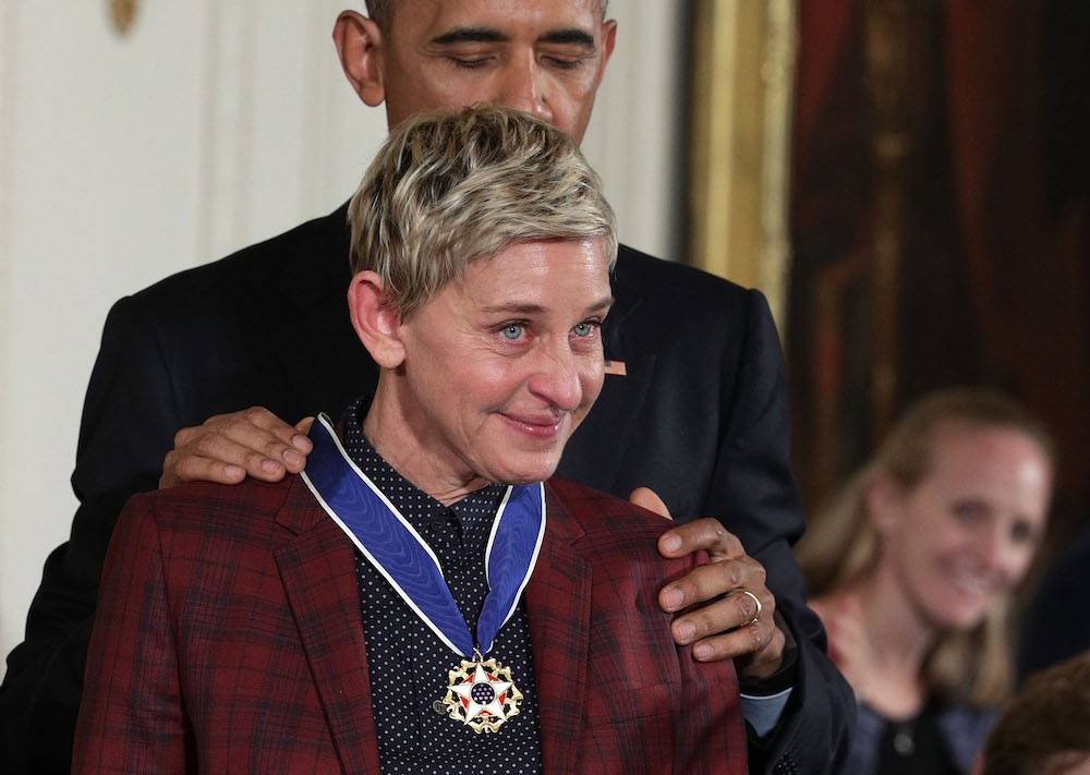 Z Barackiem Obamą (Fot. Getty Images)