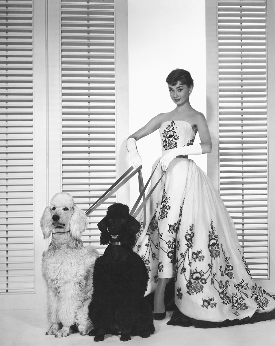 Audrey Hepburn w kreacji Givenchy w filmie Sabrina