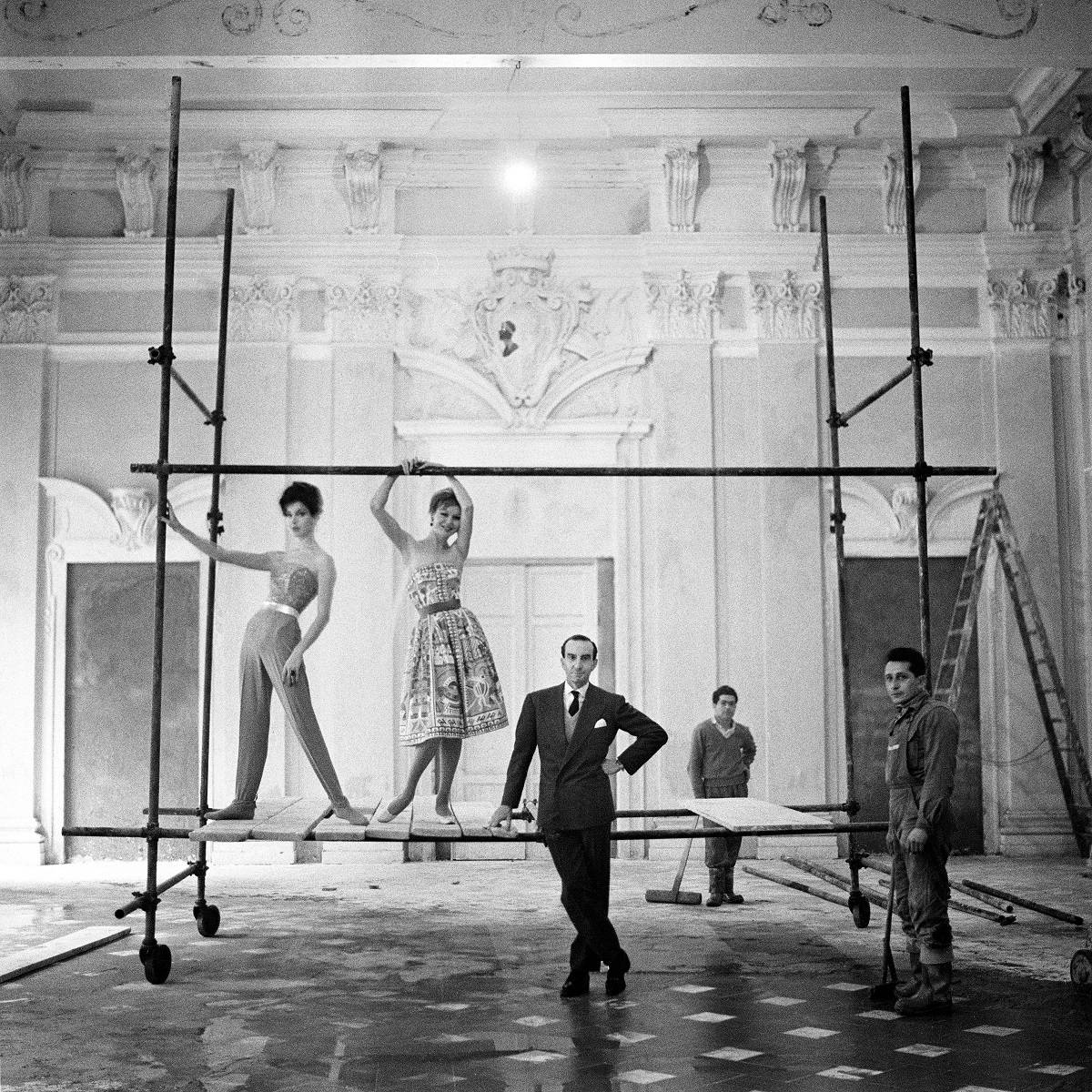 Emilio Pucci i jego modelki, 1950 rok