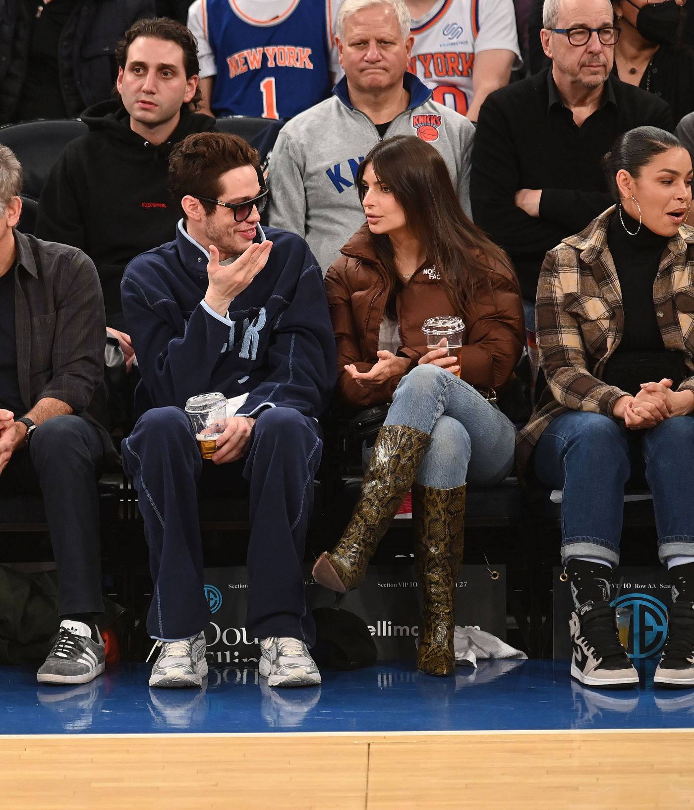 Pete Davidson, Emily Ratajkowski / Michael Simon/Shutterstock