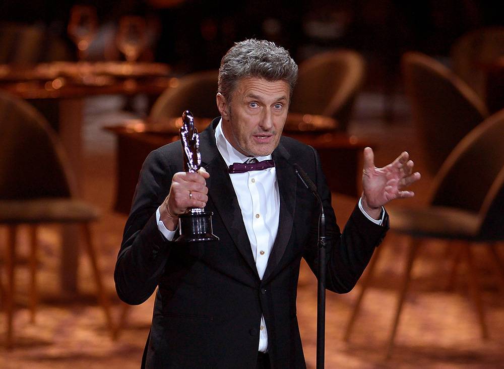 Paweł Pawlikowski podczas gali Europejskich Nagród Filmowych (Fot. East News)