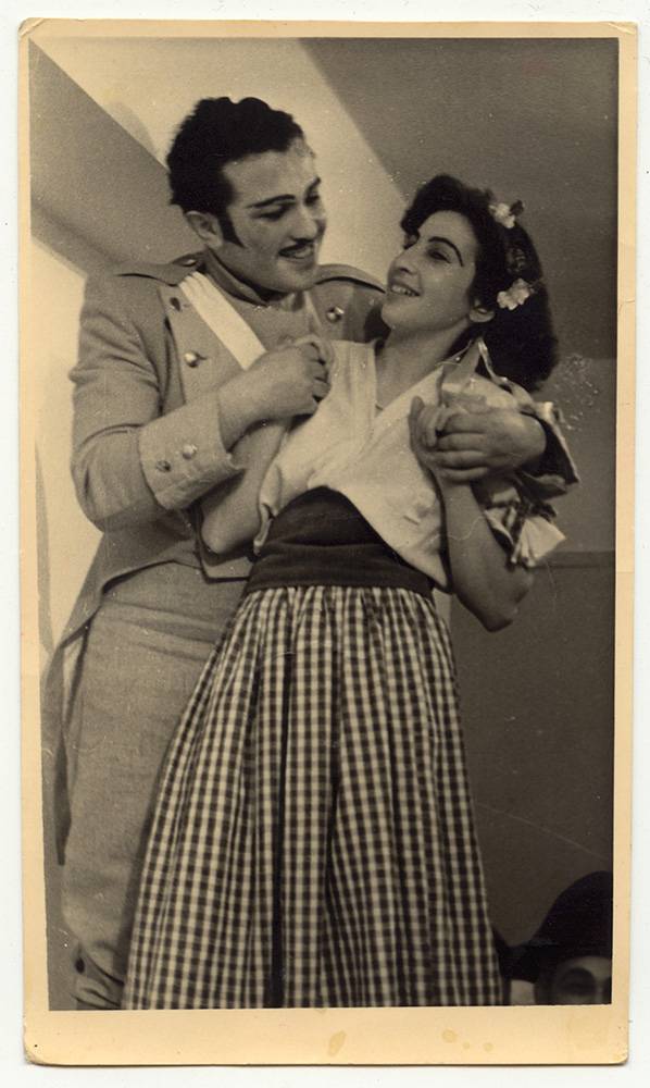 Esther Bejarano w izraelskiej operze, 1946 rok
