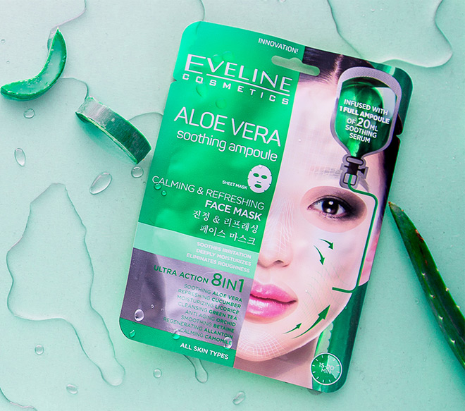 Maska łagodząco-odświeżająca, Eveline Cosmetics