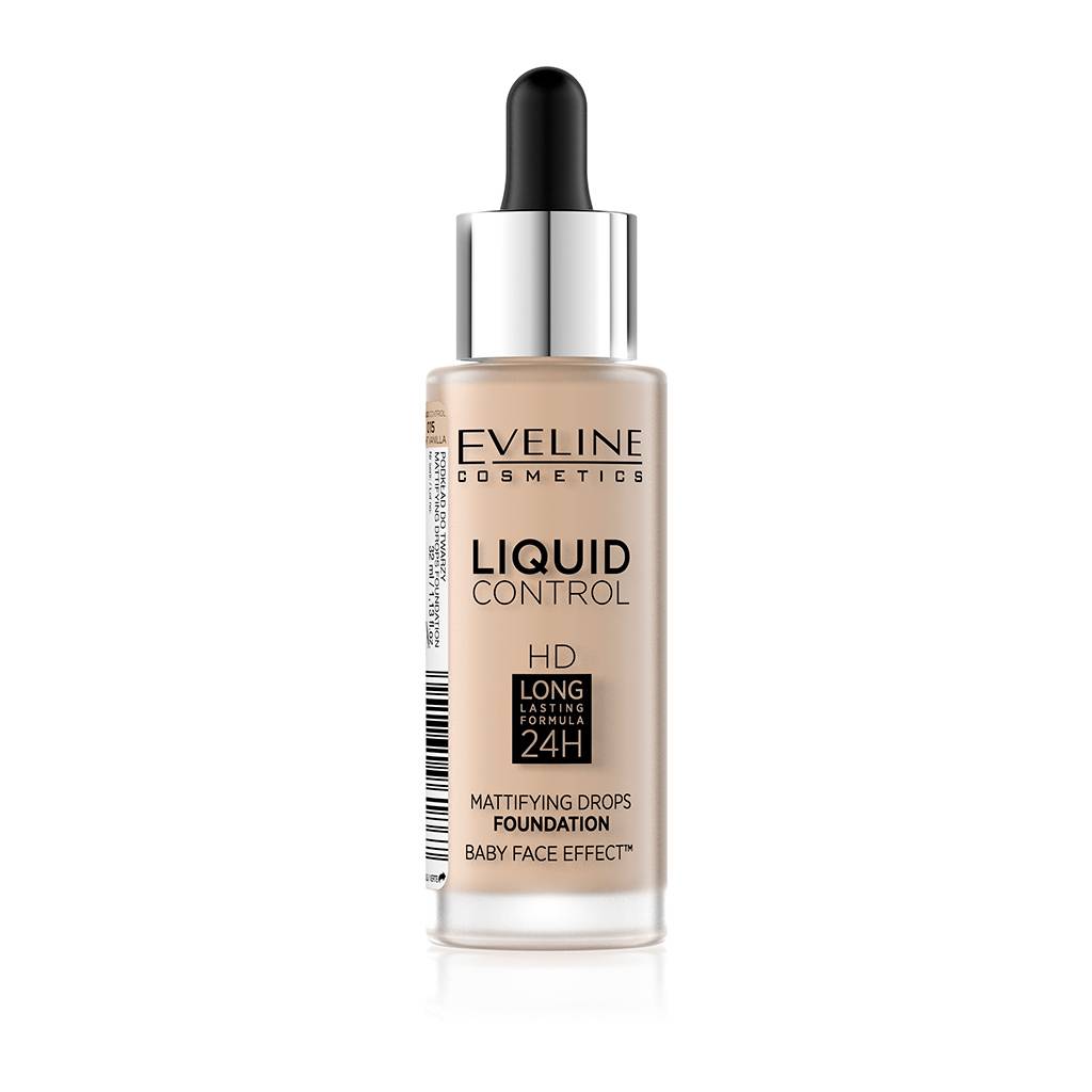 Podkład Liquid Control Eveline Cosmetics nr 015 Light Vanilla (Fot. Materiały prasowe)