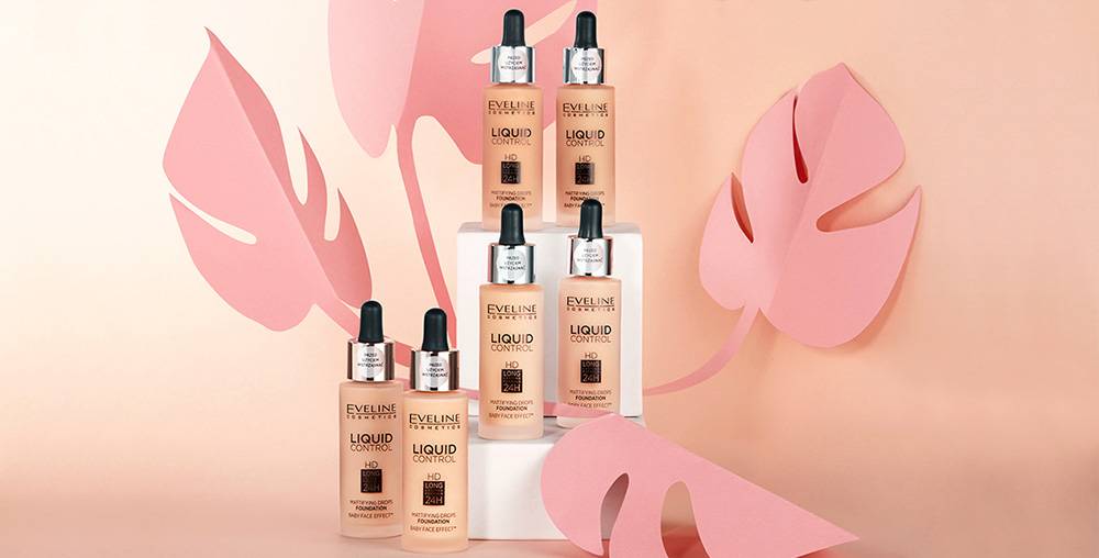 Podkłady Liquid Control Eveline Cosmetics