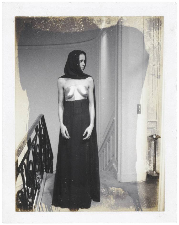 Sukienka YSL z kolekcji na jesień 1969 r /(Fot. Alexis Witzig, Musee YSL Paris)