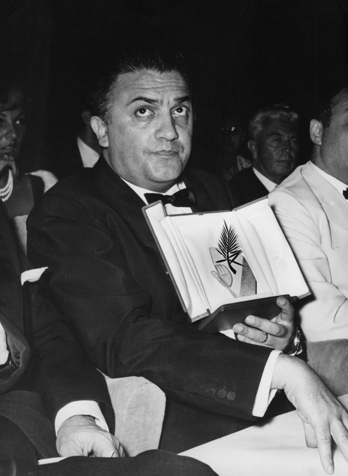Federico Fellini ze Złotą Palmą w Cannes, 1960 rok