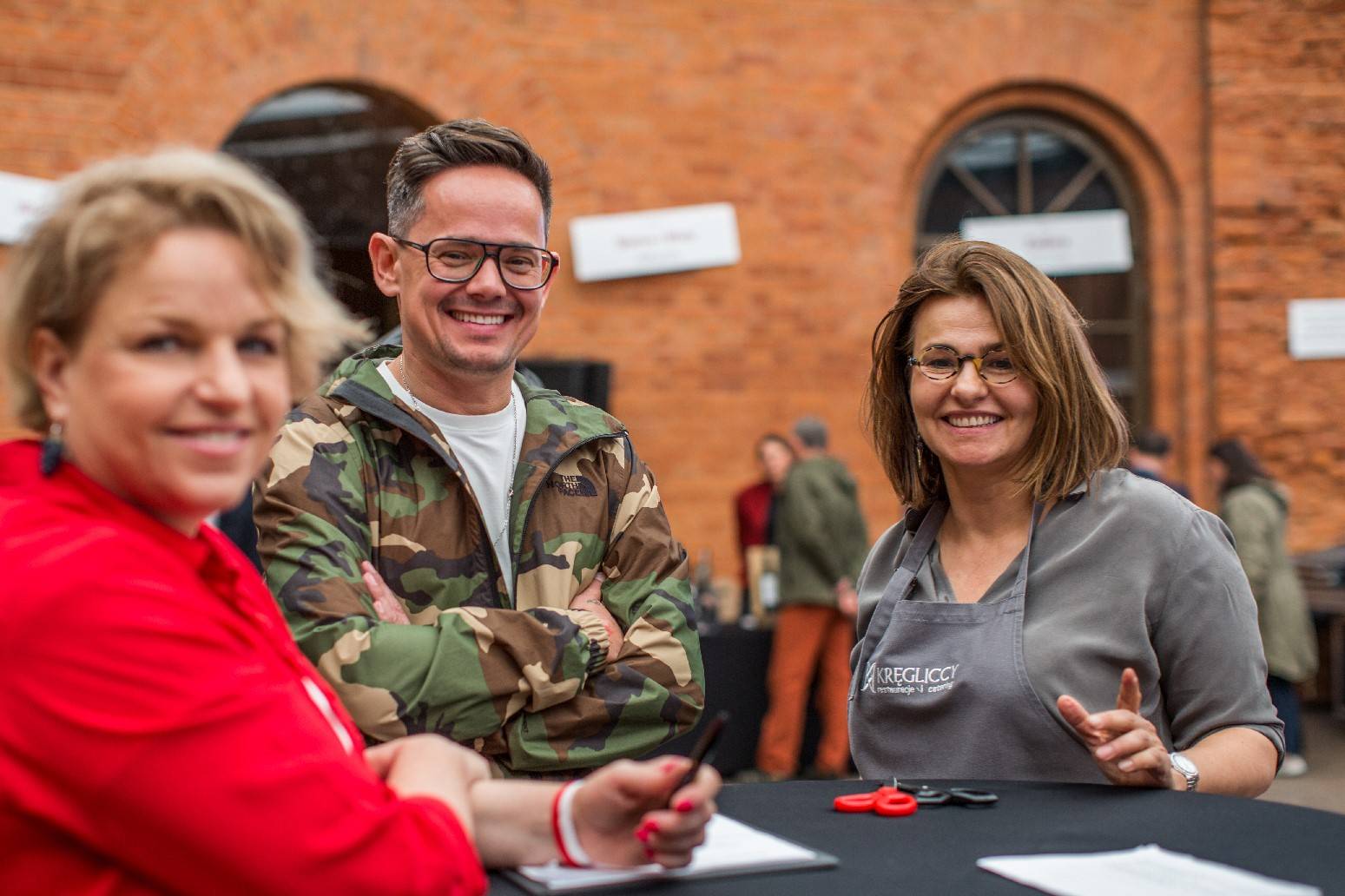 Festiwal Wina Polskiego Białe Czerwone, Od lewej: Kaatrzyna Bosacka i Agnieszka Kręglicka (Fot. Magda Klimczak)