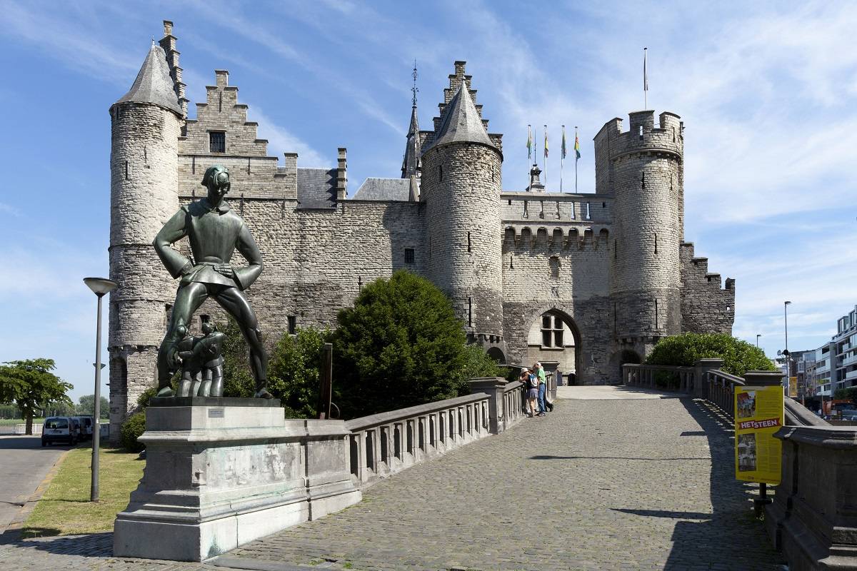 Średniowieczny zamek Het Steen, Antwerpia