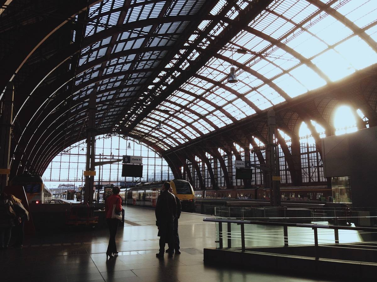 Dworzec kolejowy w Antwerpii
