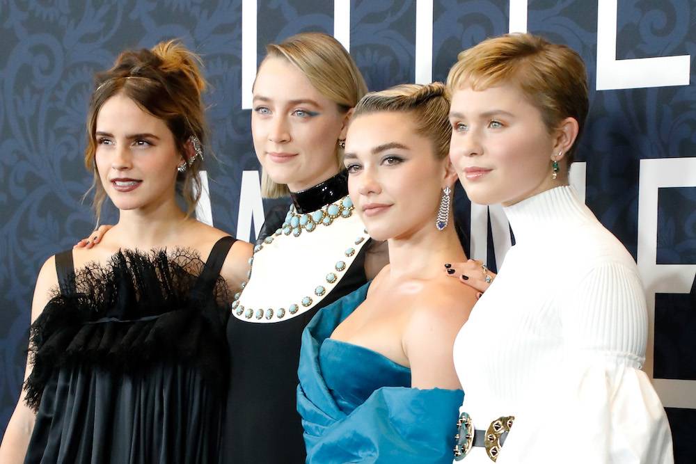 Z Emmą Watson, Saoirse Ronan i Elizą Scanlen (Fot. Getty Images)