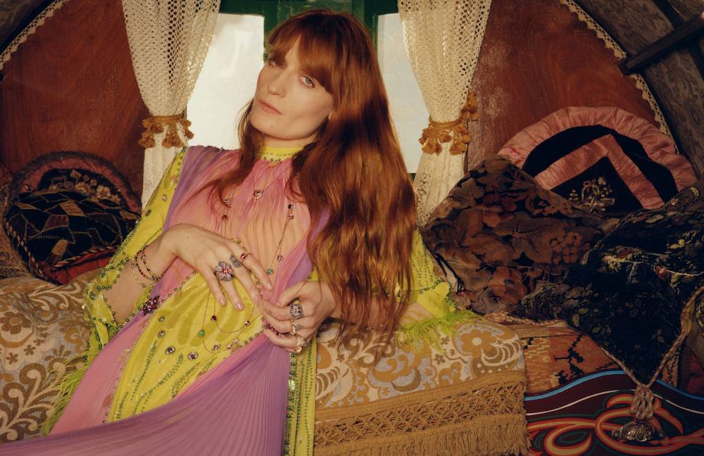 Florence Welch w kampanii Gucci (Fot. Colin Dodgson)