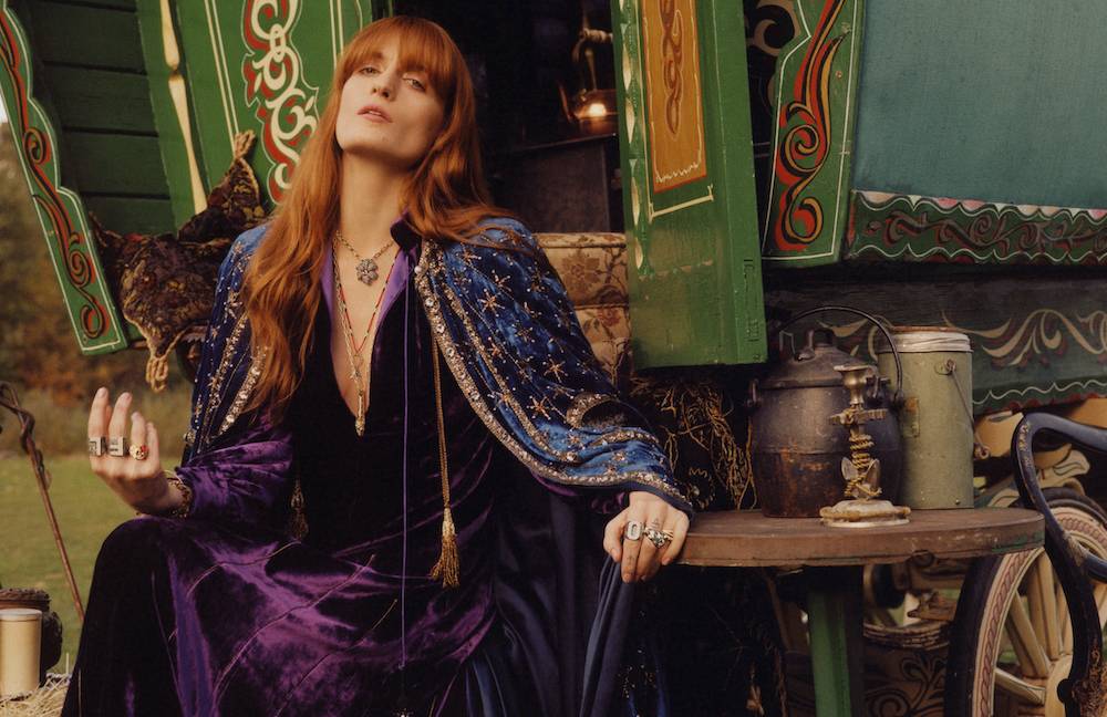 Florence Welch w kampanii Gucci (Fot. Colin Dodgson)