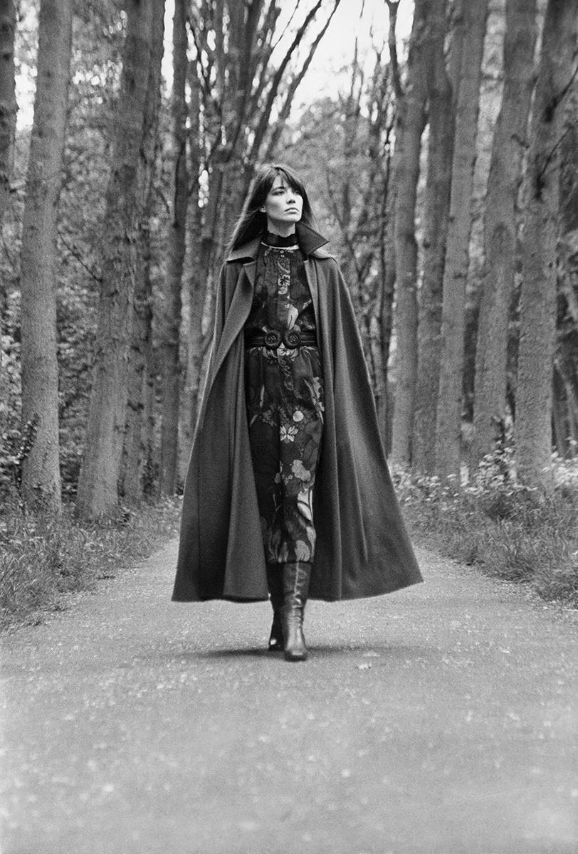 Françoise Hardy, Vogue 1970 (Fot. Arnaud de Rosnay/Condé Nast via Getty Images)