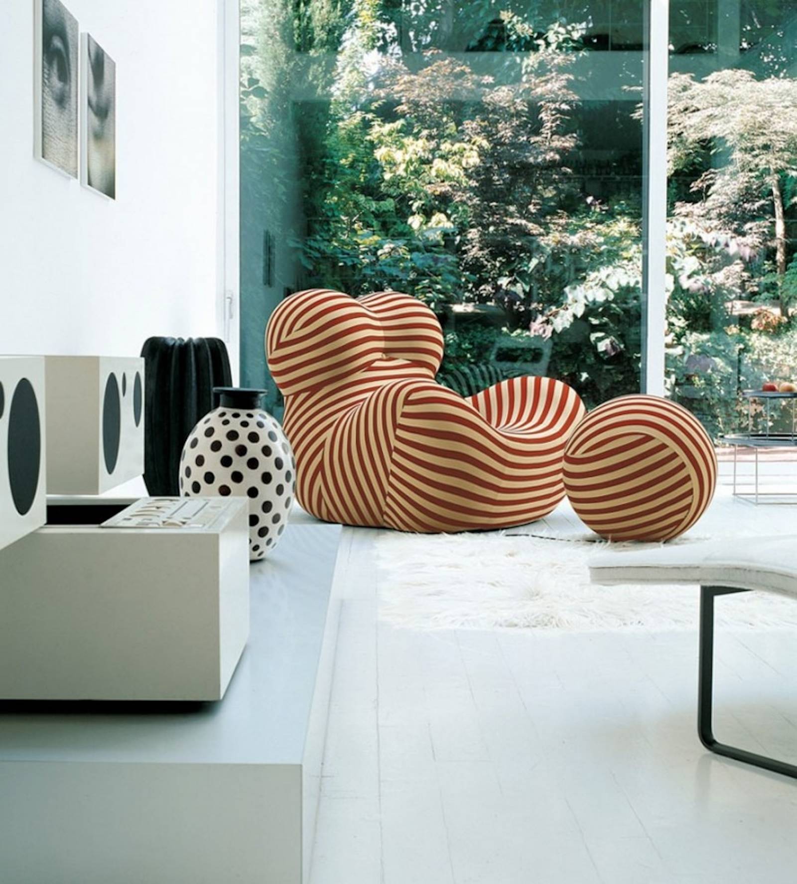 Gaetano Pesce, fotel z podnóżkiem UP5-6 / La Mamma, Donna, 1969 (Fot. B&B Italia © Gaetano Pesce)