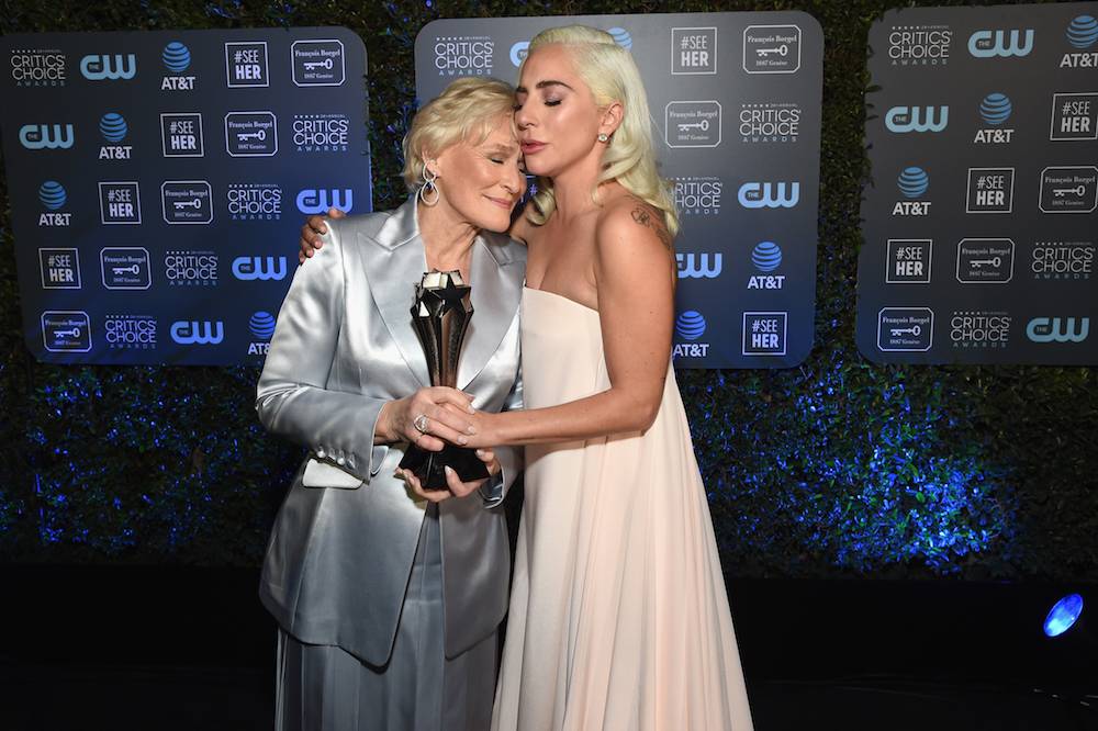 Glenn Close i Lady Gaga (Fot. Getty Images)