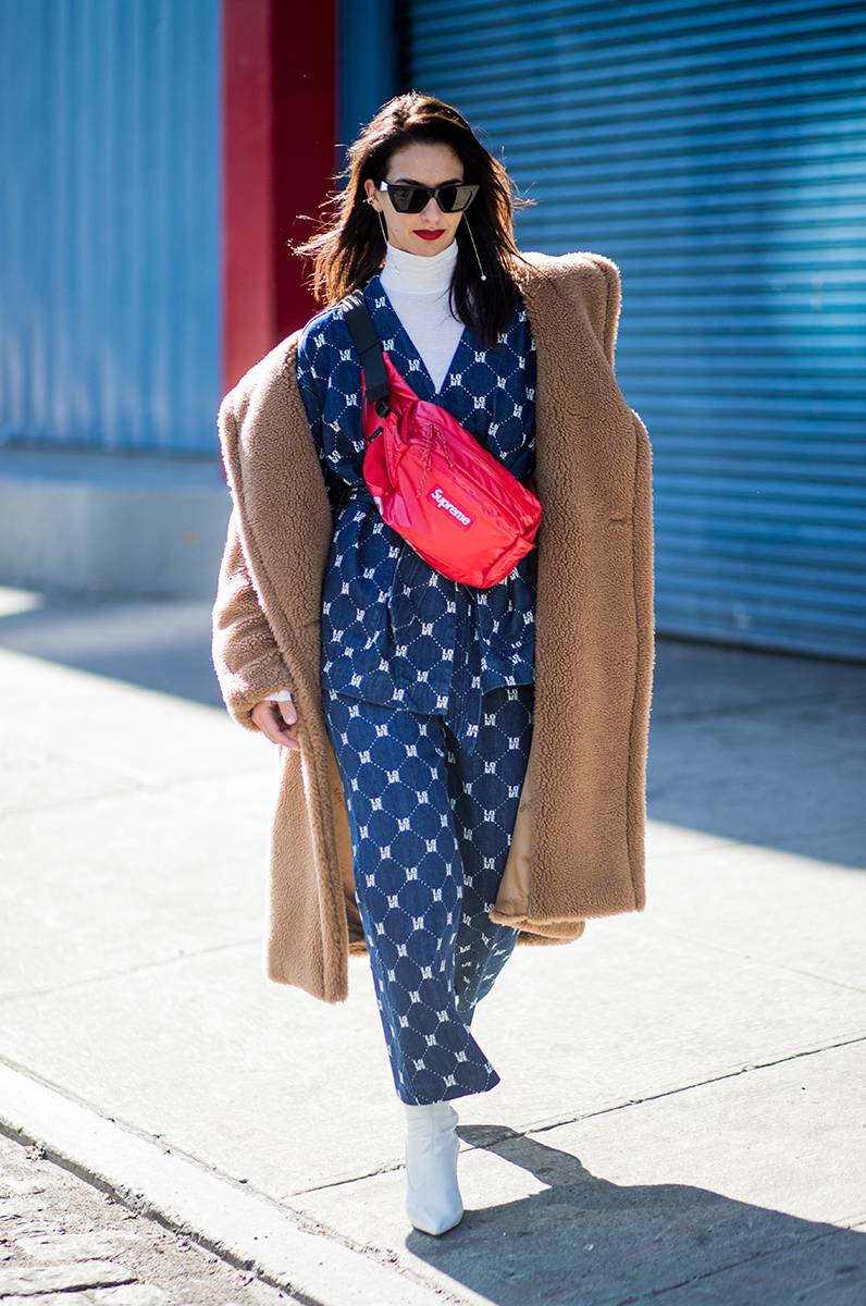 Street style podczas tygodnia mody w Nowym Jorku