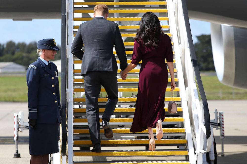Para książęca żegna Australię (Fot. Getty Images)