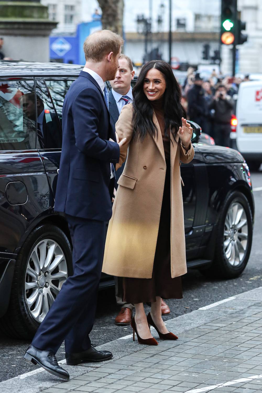 Meghan i Harry w Londynie (Fot. Getty Images)