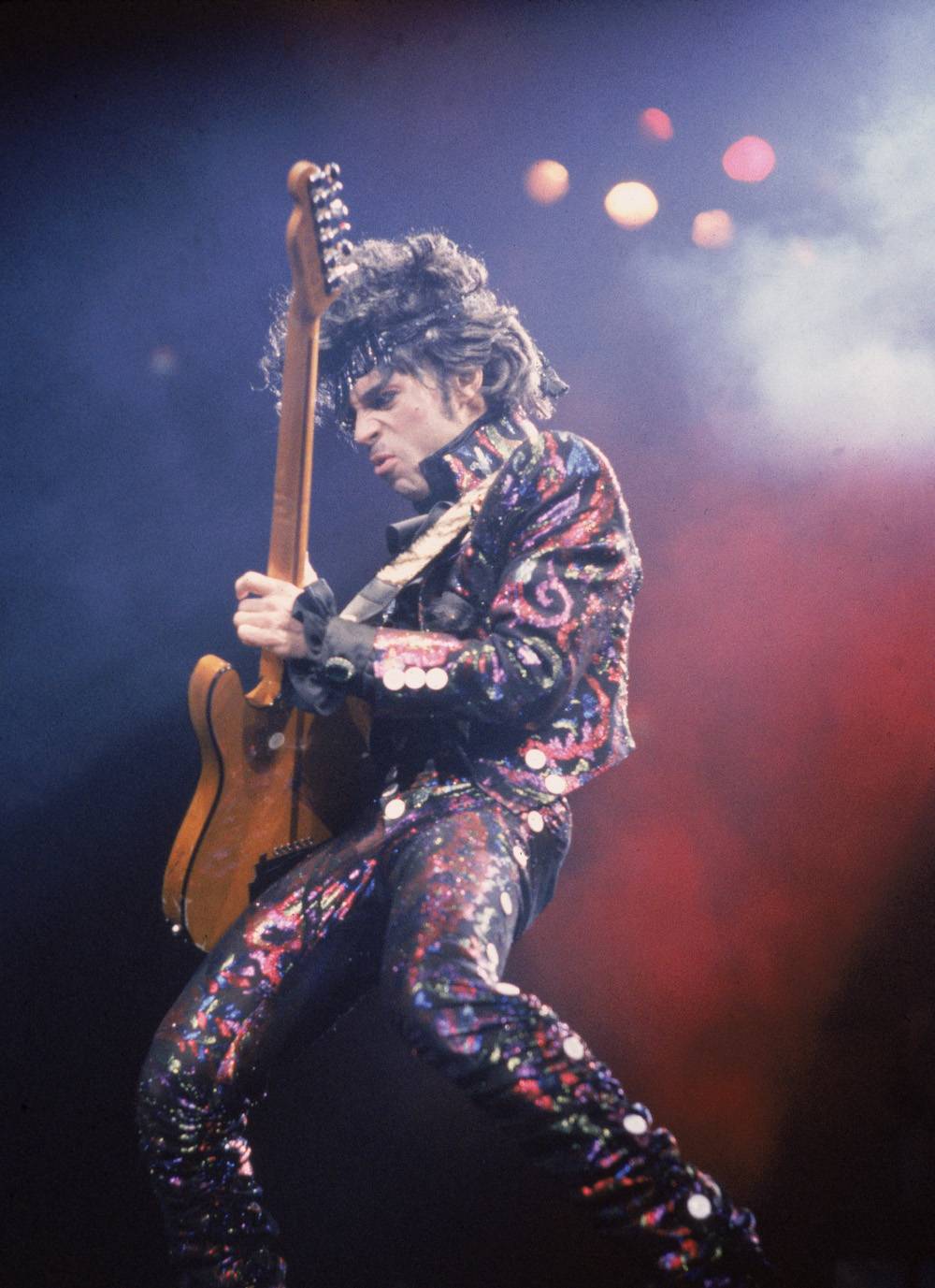 Prince na koncercie (Fot. Getty Images)