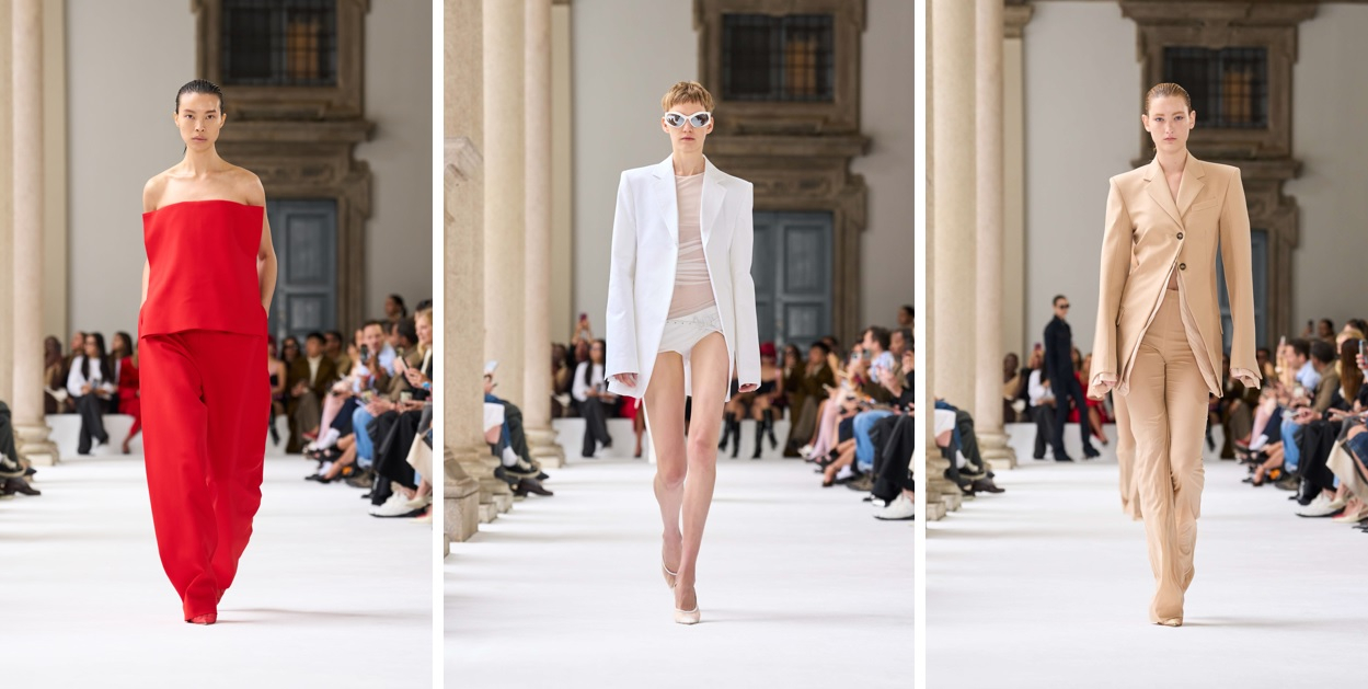 Pokaz marki Sportmax na wiosnę-lato 2025 (Fot. materiały prasowe)