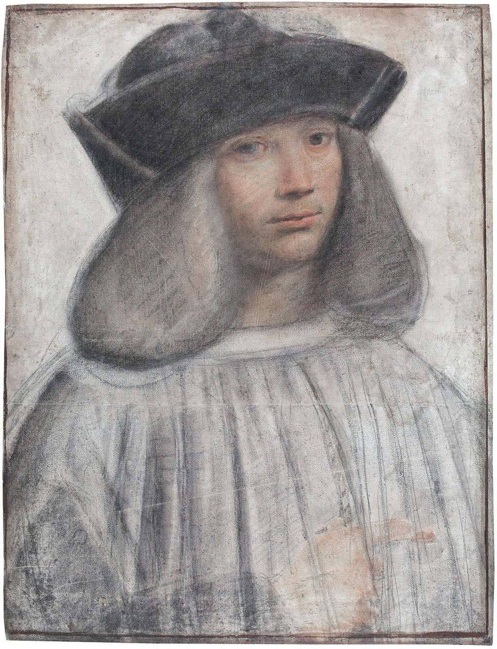 Giovanni Antonio Boltraffio, Portret Francesca Melziego, ok. 1510, Biblioteca Ambrosiana, Mediolan  (Fot. Wikipedia)