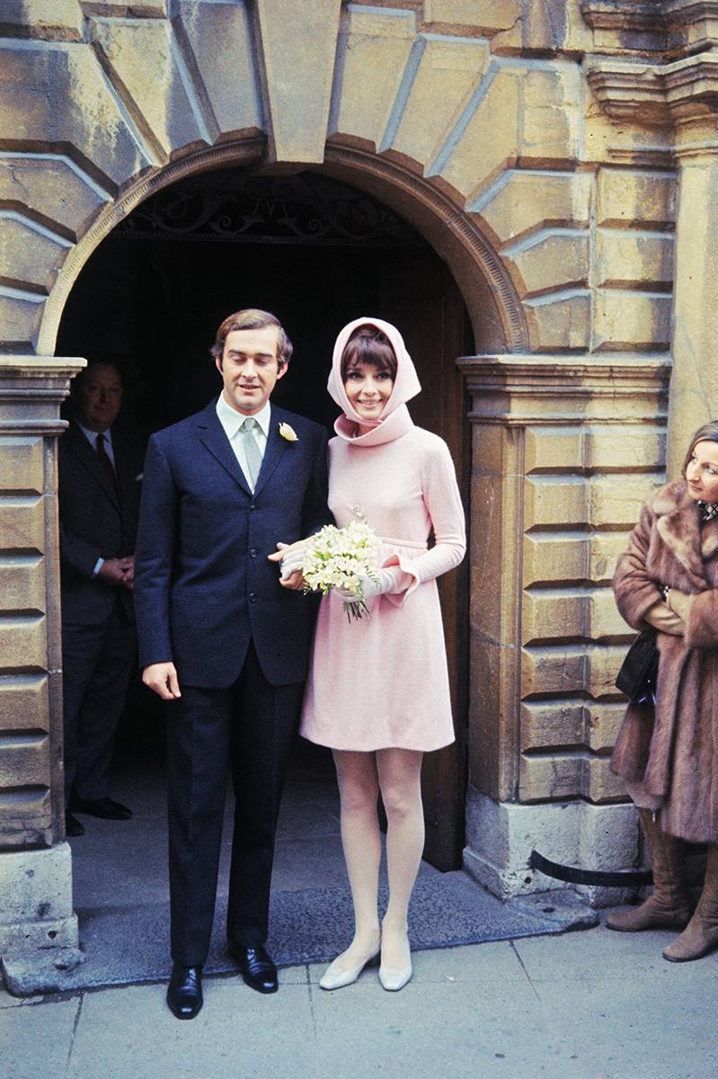 Audrey Hepburn w Givenchy (Fot. Getty Images)