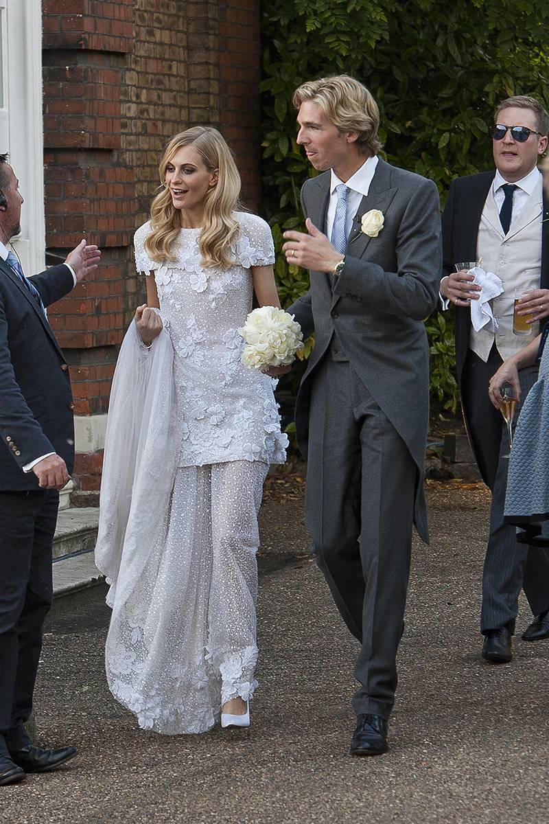 Poppy Delevingne w sukni Chanel (Fot. Getty Images)