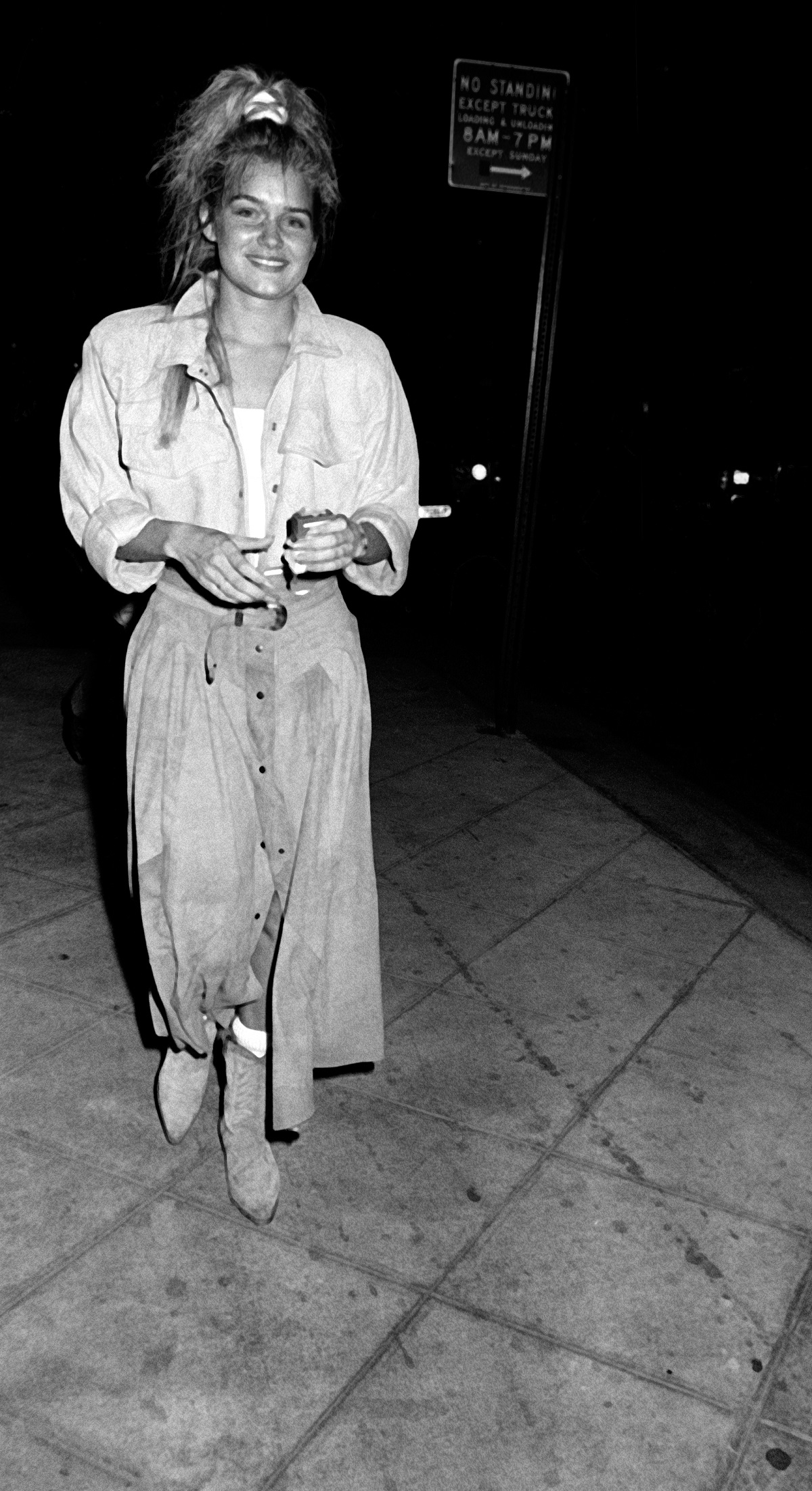 Yolanda Hadid w 1986 roku