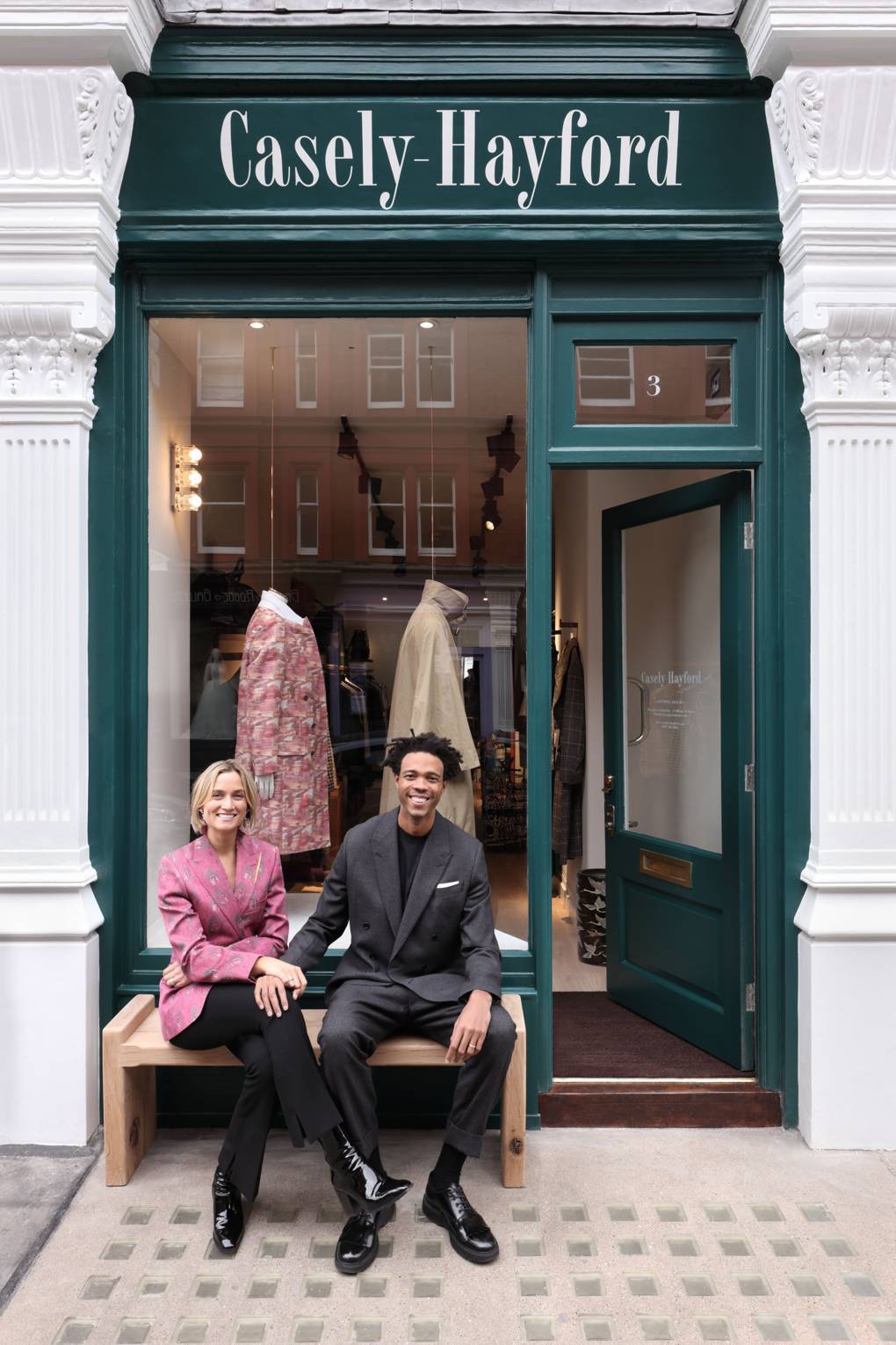 Za projekt nowego butiku Casely-Hayford na Chiltern Street w Londynie również odpowiada Sophie. (Fot. Owen Gale dla House&Garden)