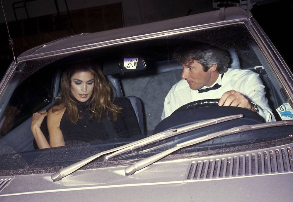 Cindy Crawford i Richard Gere (Fot. Getty Images)