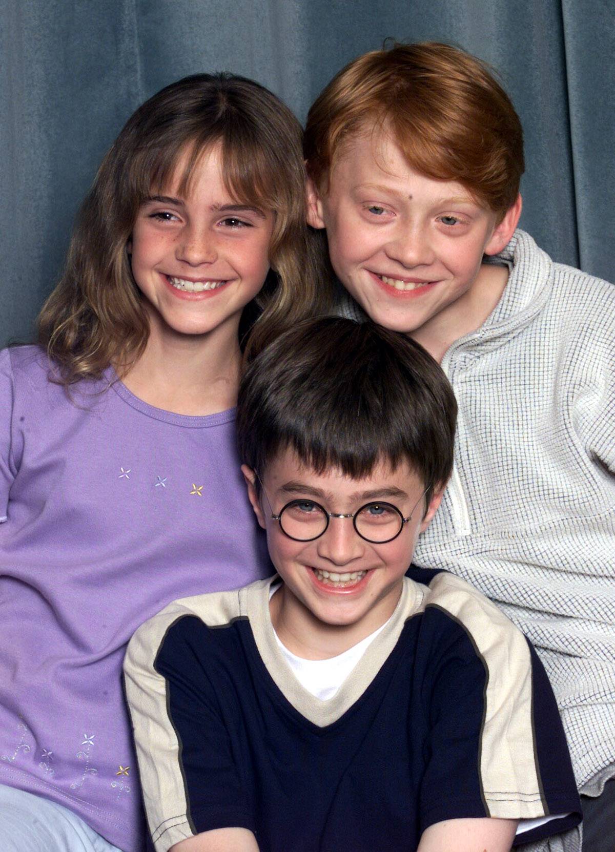 Emma Watson, Rupert Grint i Daniel Radcliffe (Fot. Getty Images)