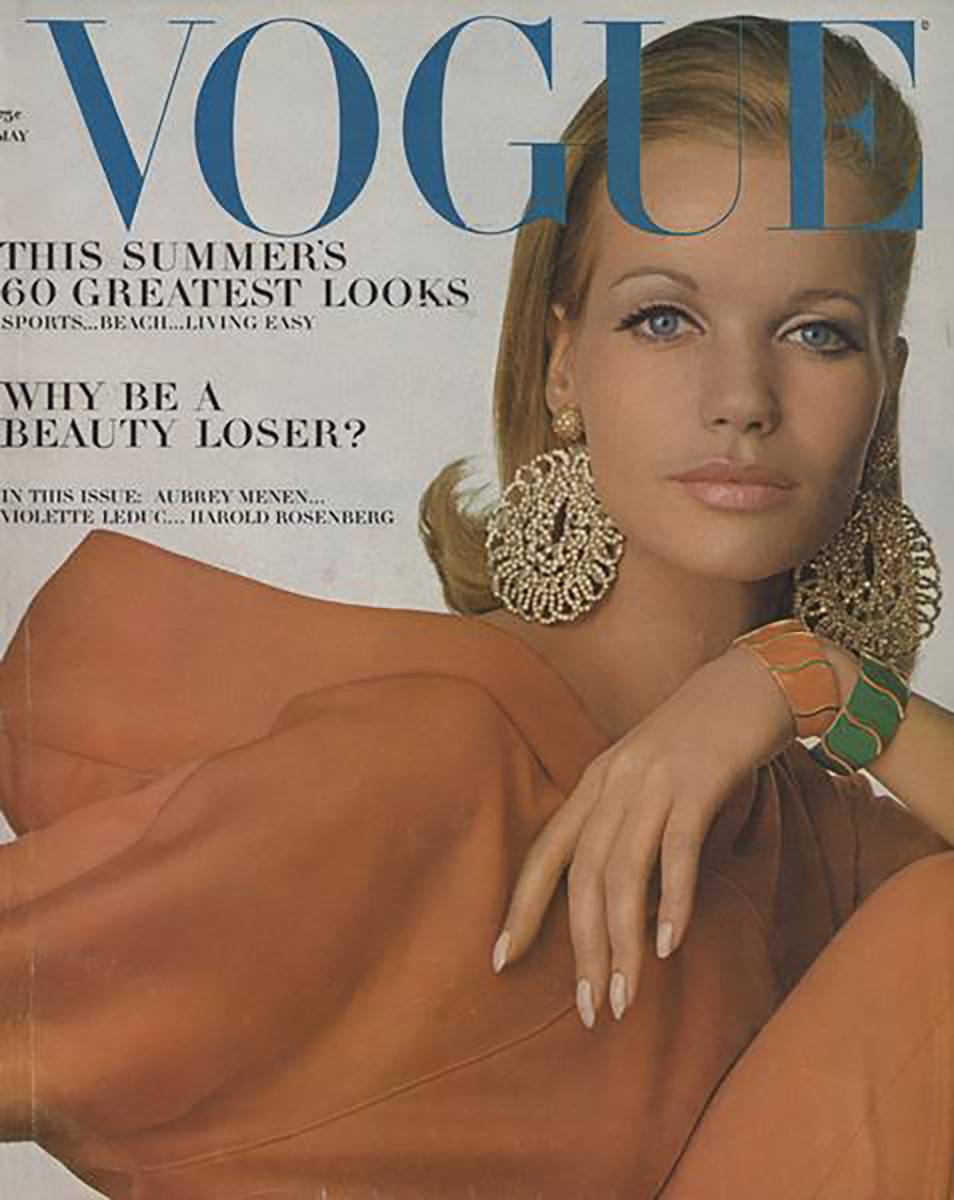 Okładka amerykańskiego Voguea z maja 1965 roku