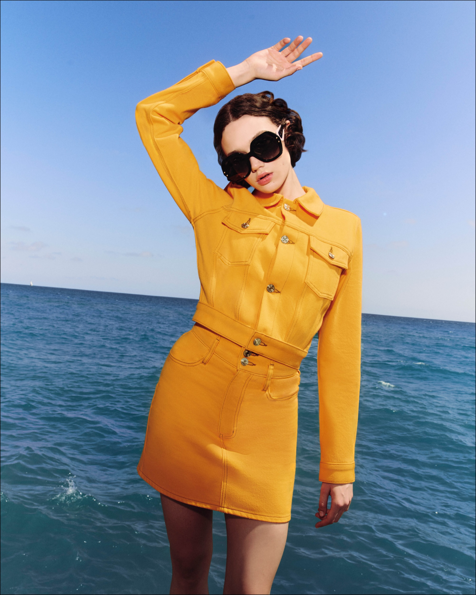 Okulary przeciwsłoneczne Carolina Herrera, Etro, Marc Jacobs i David Beckham Eyewear na lato 2025 (Fot. materiały prasowe)