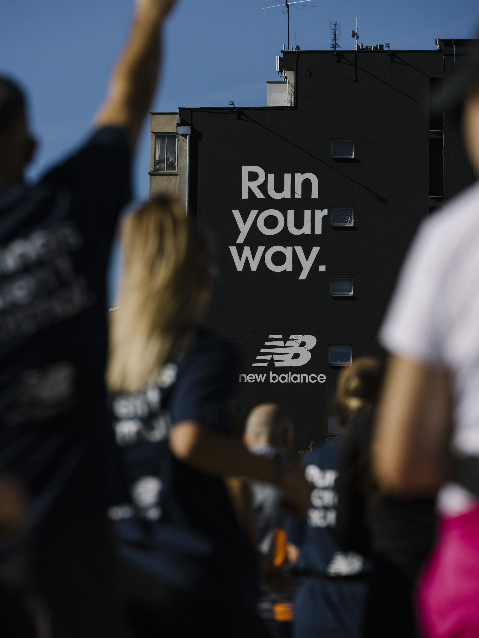 Shake Out Run zorganizowany przez New Balance rozgrzał biegaczy i biegaczki przed maratonem (Fot. materiały prasowe)