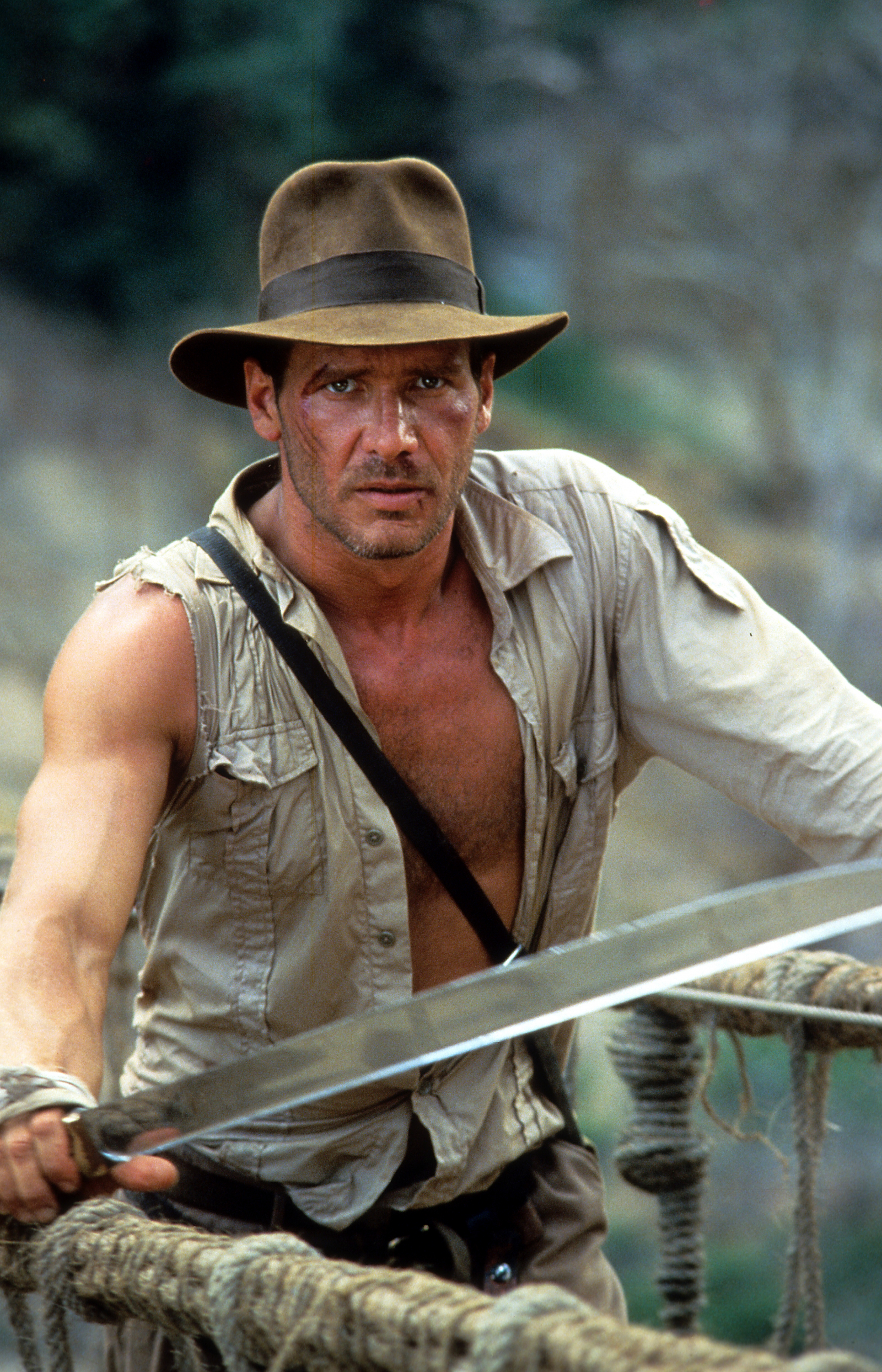 Harrison Ford jako Indiana Jones (Fot. Getty Images)