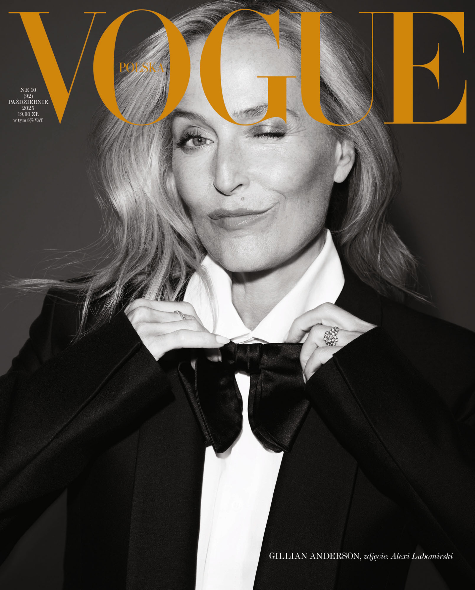 Gillian Anderson (Fot. Alexi Lubomirski)